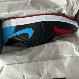 Nike Air Jordan Retro Low Box in Black and Red